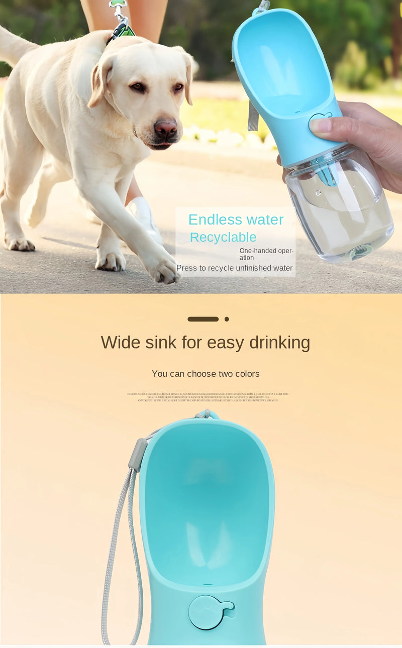 Portable Dog Cat Water Bottle