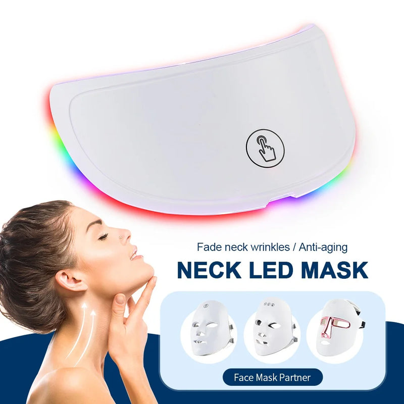 Face and Neck Beauty Machine LED Skin Care Massager