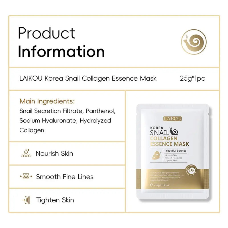 Snail Mucin Sheet Mask