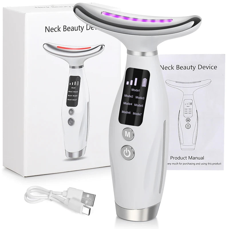 neck face beauty device vibration massage